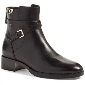 Tory Burch Black Sidney Bootie. Size 8
